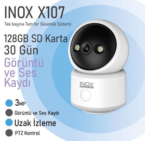 INOX-X107 3MP HİEASY İÇ ORTAM PTZ KAMERA
